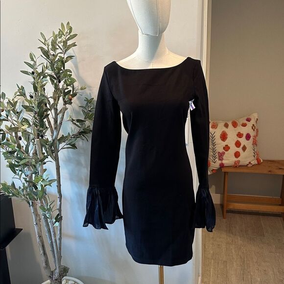 STAUD Hawthorne Black Dress New! - Picture 10 of 16